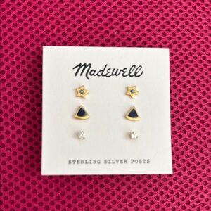 Madewell Stud Earrings (NEW)